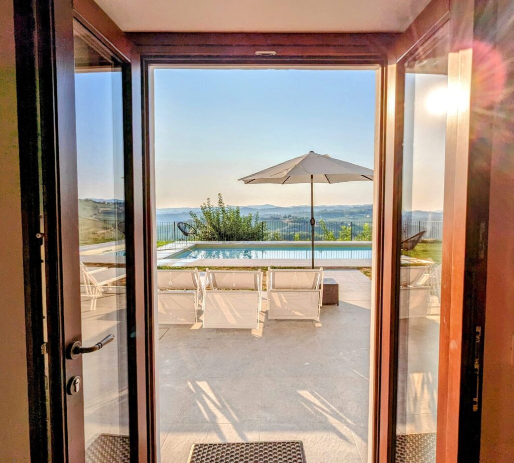 Villa Perla Piemonte - living room view
